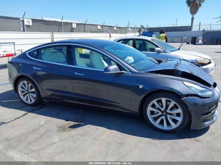 2018 Tesla Model 3 Long Range/Mid Range VIN: 5YJ3E1EA5JF169052 Lot: 42986506