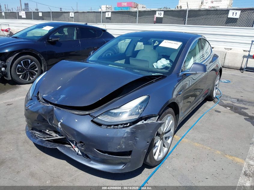 2018 Tesla Model 3 Long Range/Mid Range VIN: 5YJ3E1EA5JF169052 Lot: 42986506