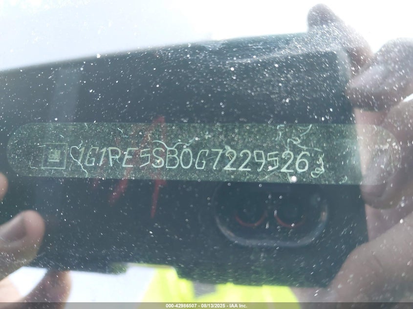 2016 CHEVROLET CRUZE LIMITED LT - 1G1PE5SB0G7229526