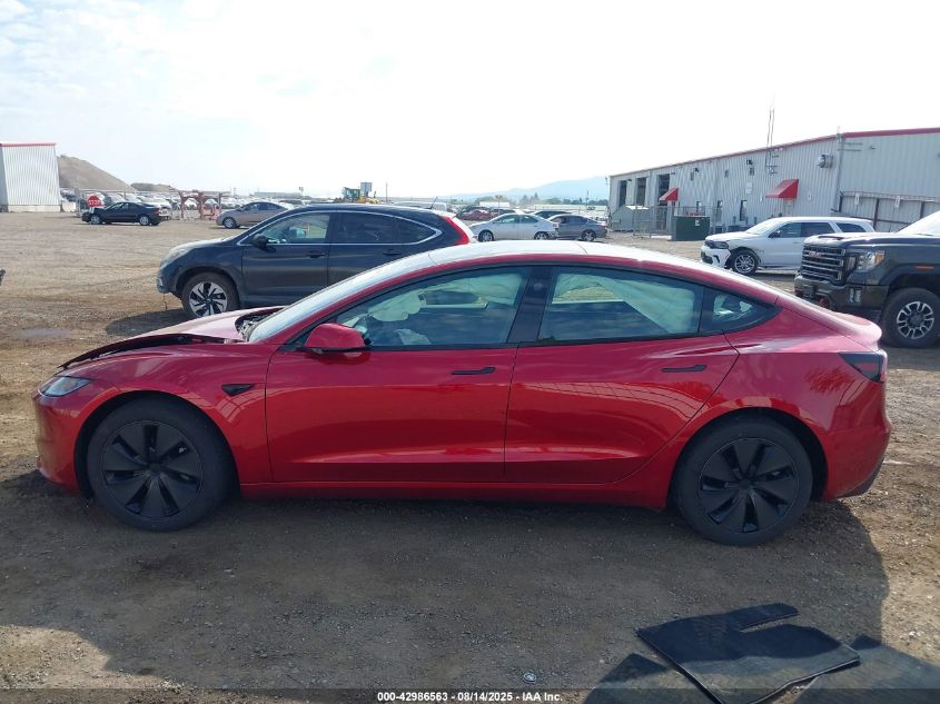 2025 Tesla Model 3 VIN: 5YJ3E1EB1SF961953 Lot: 42986563