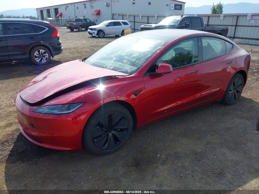 Vin: 5yj3e1eb1sf961953, lot: 43480607, tesla model 3 long range all-wheel drive 20252