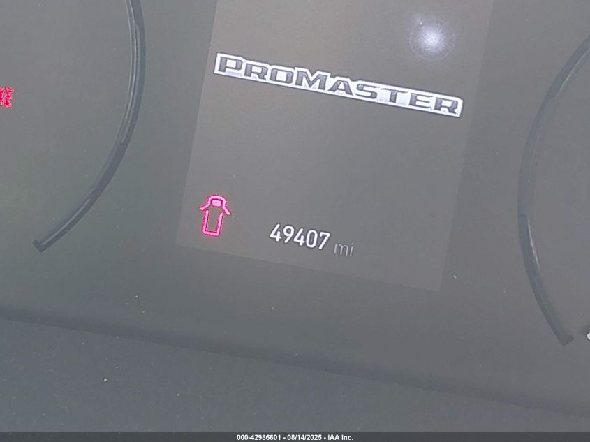 2023 Ram Promaster 2500 High Roof 159 Wb VIN: 3C6LRVDG5PE500638 Lot: 42986601