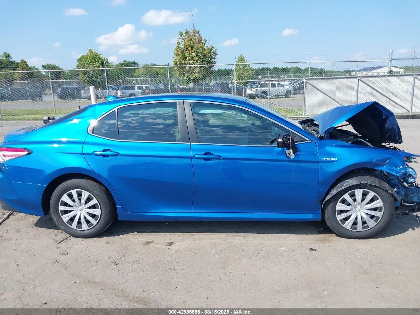 2020 Toyota Camry Le Hybrid VIN: 4T1L31AK3LU015174 Lot: 42986656