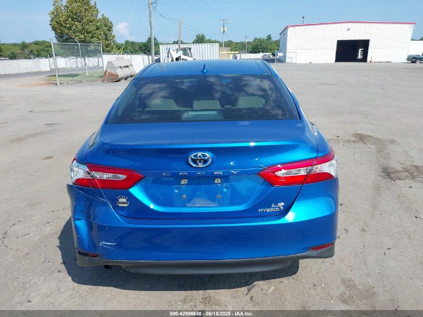 2020 Toyota Camry Le Hybrid VIN: 4T1L31AK3LU015174 Lot: 42986656