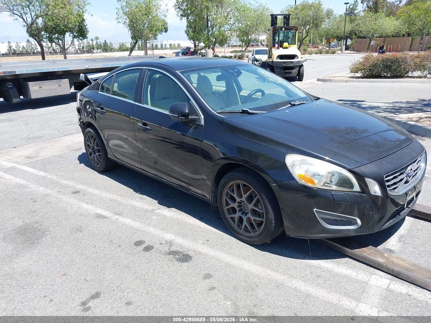 Vin: yv1622fs7c2128845, lot: 43480733, volvo s60 t5 20121