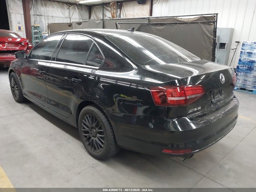 2017 Volkswagen Jetta 1.4 1.4t Se Black Lot 111042986773 Vin 3VWDB7AJ3HM256747