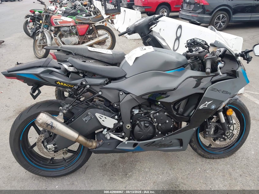 2025 Kawasaki Zx636 K VIN: JKBZXJJ10SA019599 Lot: 42986967