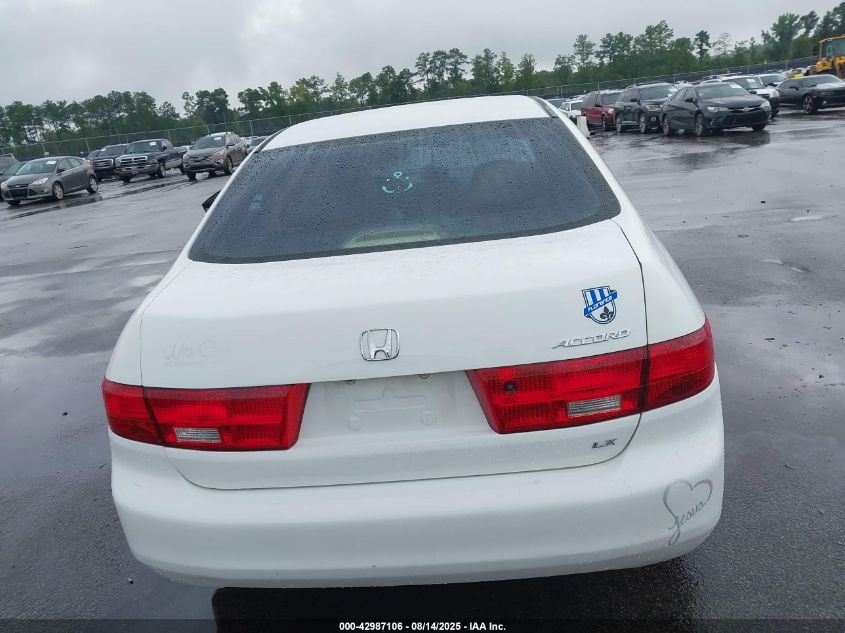 2005 Honda Accord 2.4 Lx VIN: 1HGCM56485A115991 Lot: 42987106