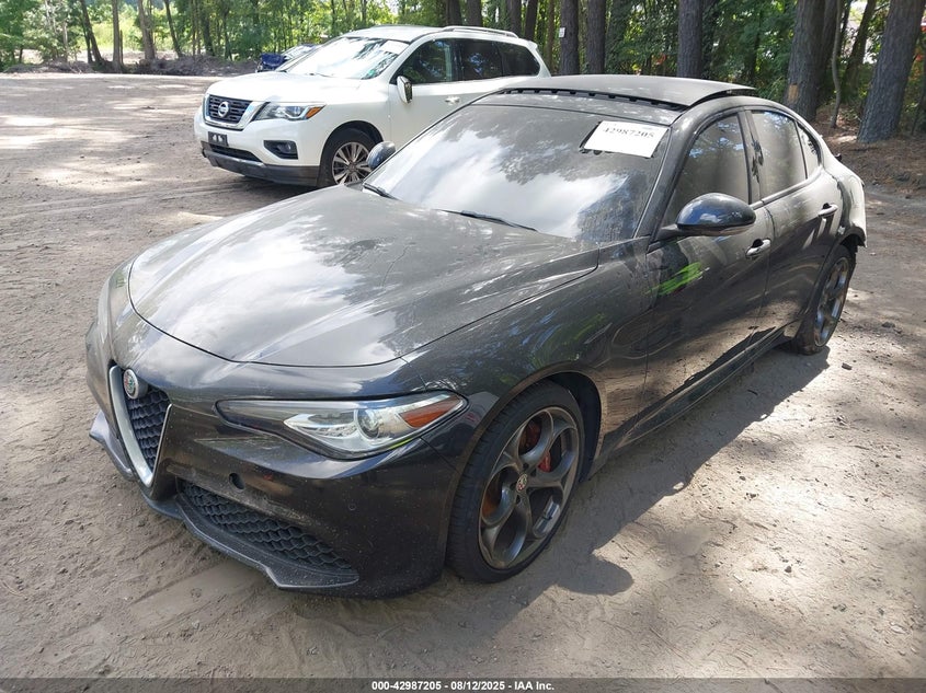 VIN ZARFANBNXK7609741 2019 ALFA ROMEO GIULIA TI SPORT AWD