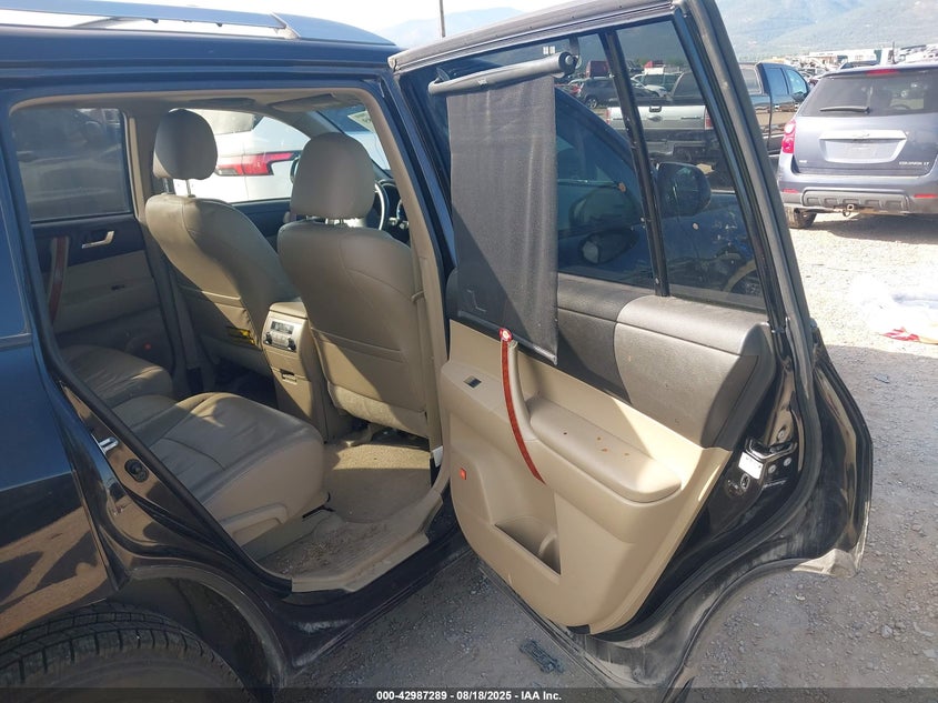 2008 Toyota Highlander Limited VIN: JTEES42A582093963 Lot: 42987289