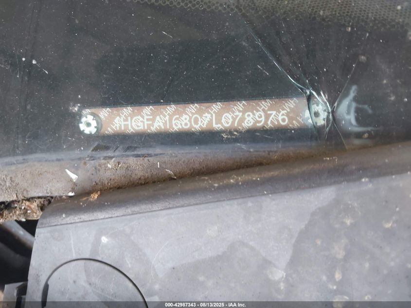 2007 Honda Civic Ex VIN: 1HGFA16807L078976 Lot: 42987343