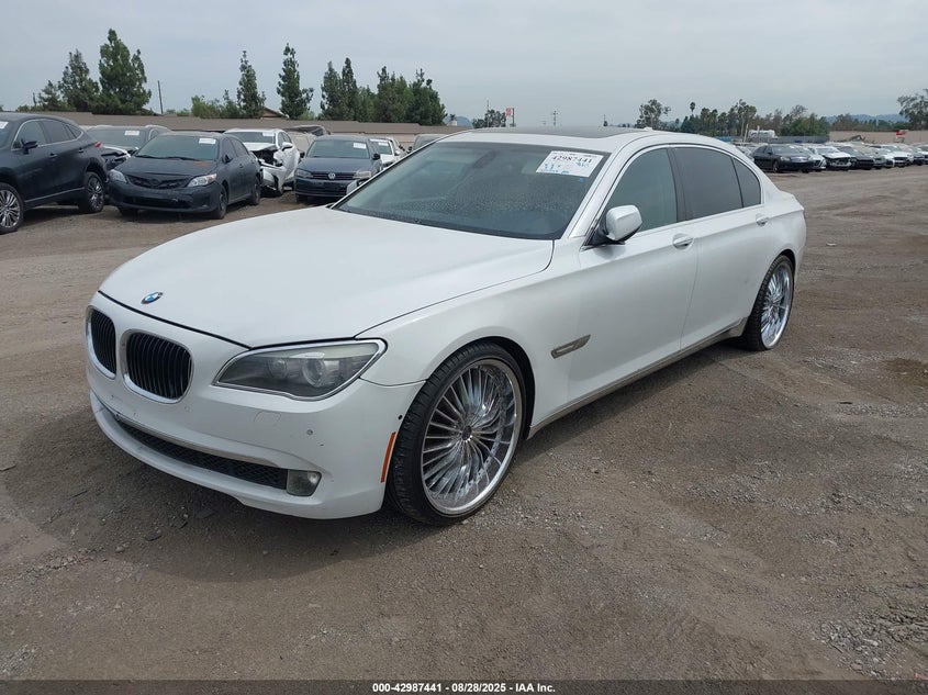 Vin: wbakb4c54bc574990, lot: 43481485, bmw 740li 20112