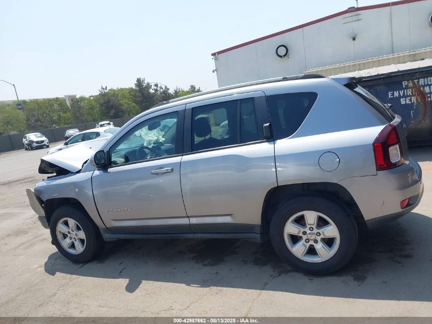 2017 Jeep Compass Latitude Fwd VIN: 1C4NJCEB5HD182409 Lot: 42987662