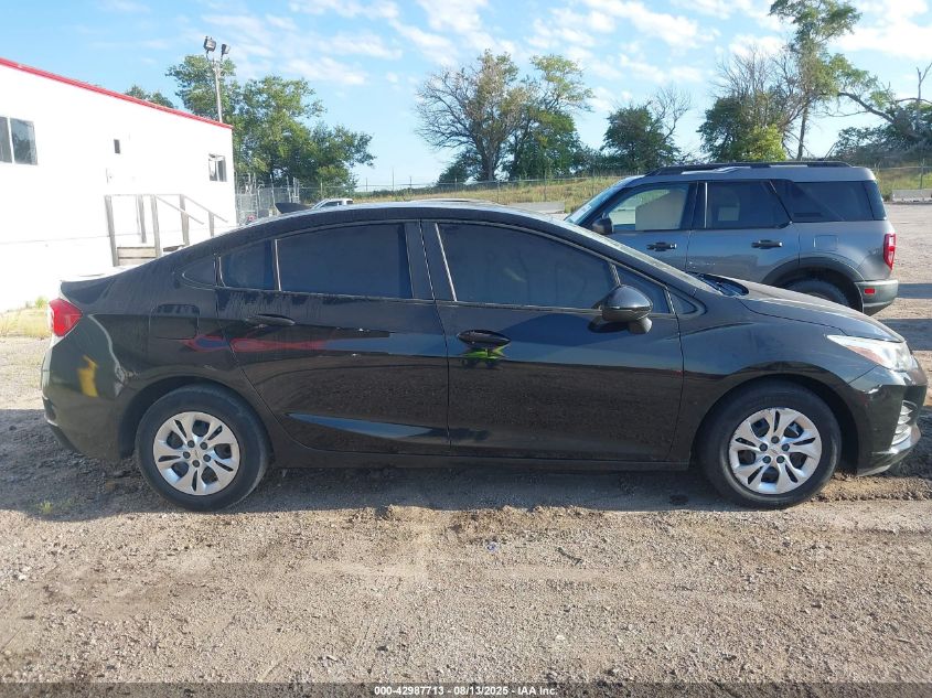 2019 Chevrolet Cruze Ls VIN: 1G1BC5SMXK7118427 Lot: 42987713