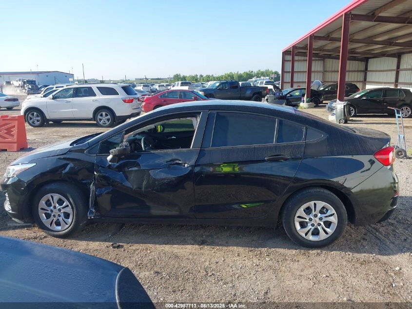 2019 Chevrolet Cruze Ls VIN: 1G1BC5SMXK7118427 Lot: 42987713