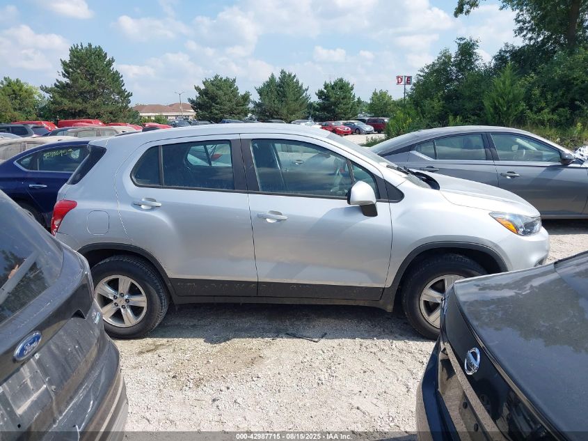 2017 Chevrolet Trax Ls VIN: KL7CJNSB9HB245527 Lot: 42987715