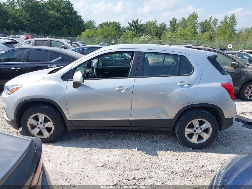 2017 Chevrolet Trax Ls VIN: KL7CJNSB9HB245527 Lot: 42987715