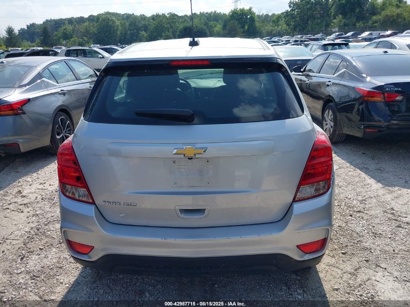 2017 Chevrolet Trax Ls VIN: KL7CJNSB9HB245527 Lot: 42987715