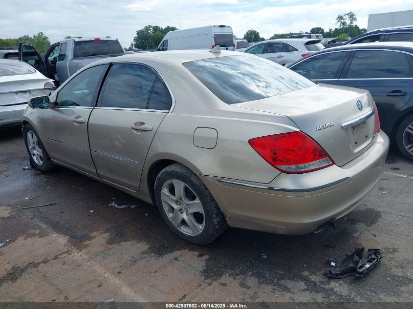 2008 Acura Rl 3.5 VIN: JH4KB16538C000532 Lot: 42987802