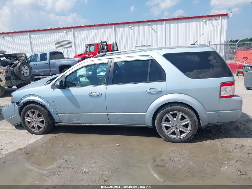 2008 Ford Taurus X Limited VIN: 1FMDK03W98GA13775 Lot: 42987954