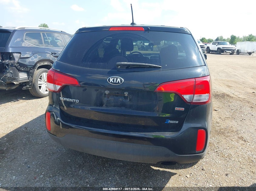 2014 Kia Sorento Lx VIN: 5XYKTCA6XEG458957 Lot: 42988117