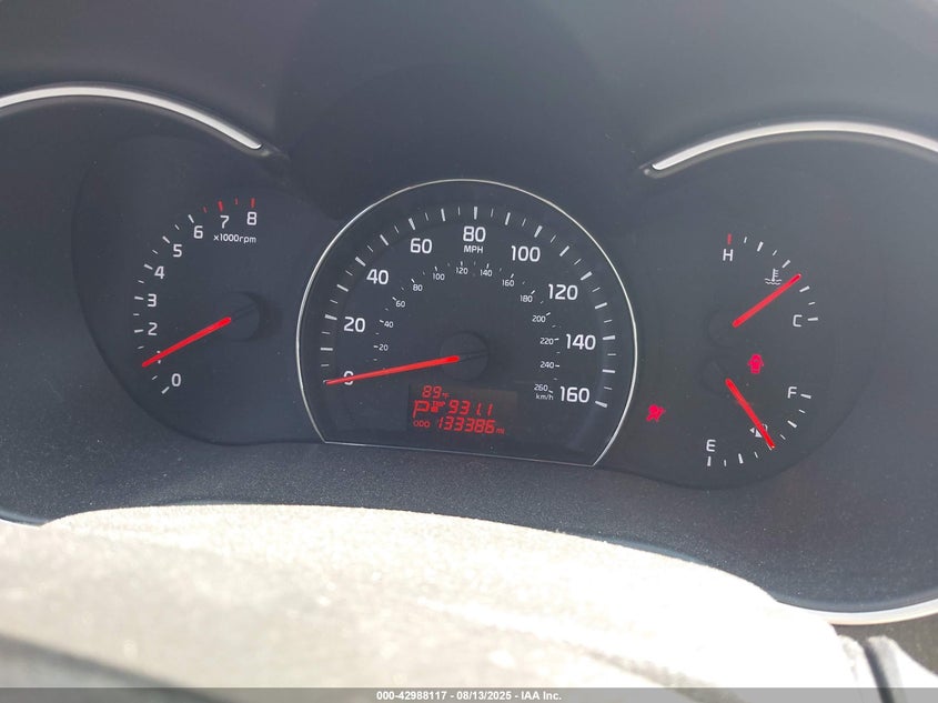 2014 Kia Sorento Lx VIN: 5XYKTCA6XEG458957 Lot: 42988117