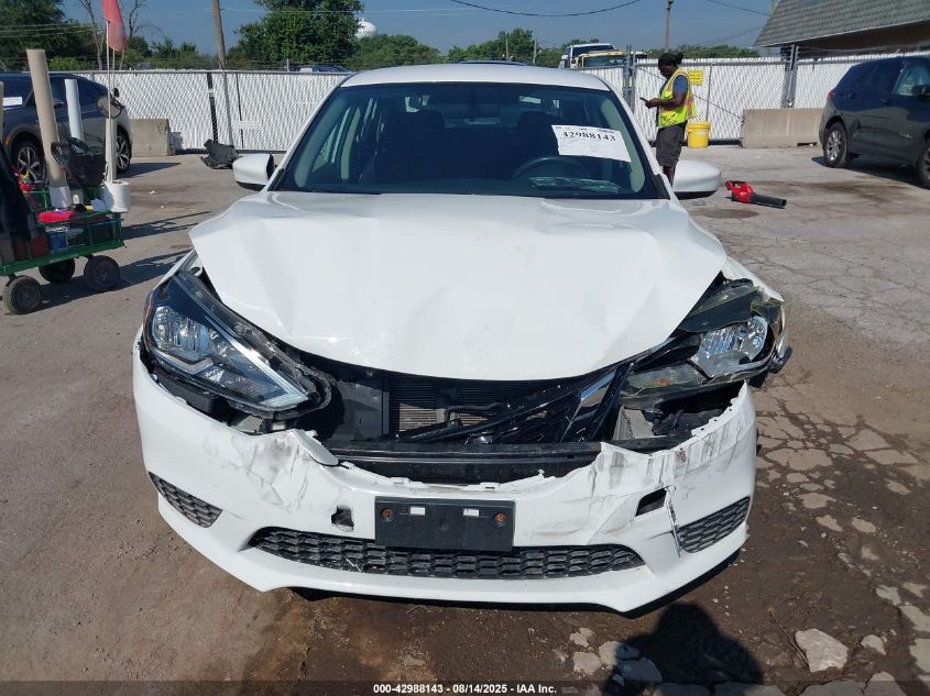 2017 Nissan Sentra Sv VIN: 3N1AB7AP4HL655654 Lot: 42988143