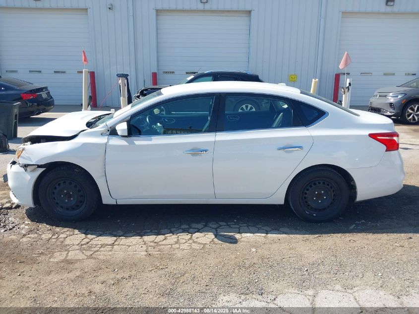 2017 Nissan Sentra Sv VIN: 3N1AB7AP4HL655654 Lot: 42988143