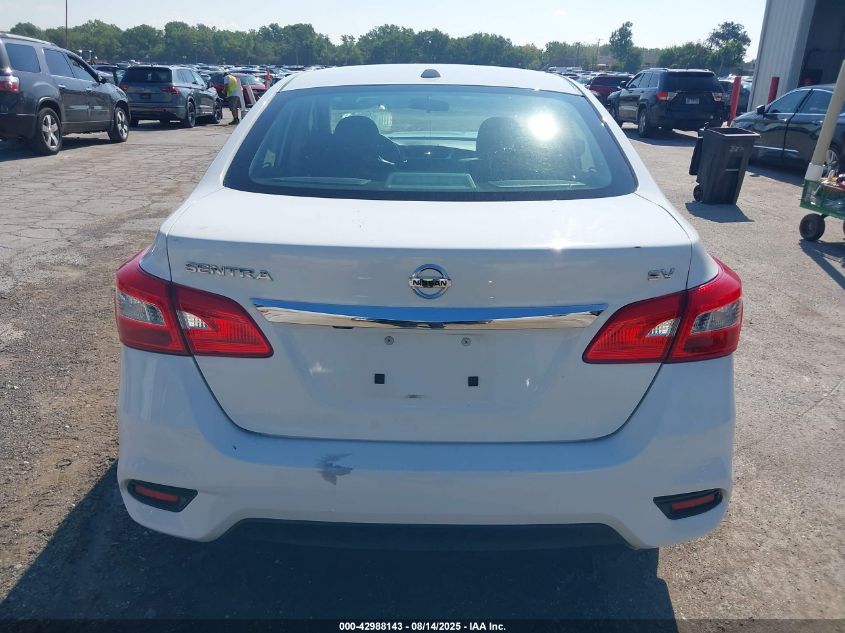 2017 Nissan Sentra Sv VIN: 3N1AB7AP4HL655654 Lot: 42988143