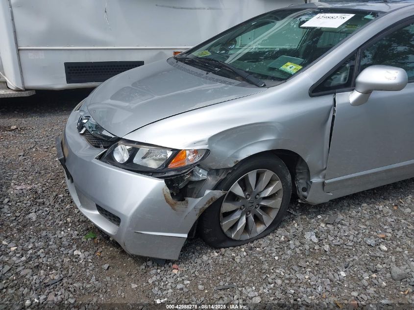 2010 Honda Civic Ex VIN: 19XFA1F84AE054758 Lot: 42988278
