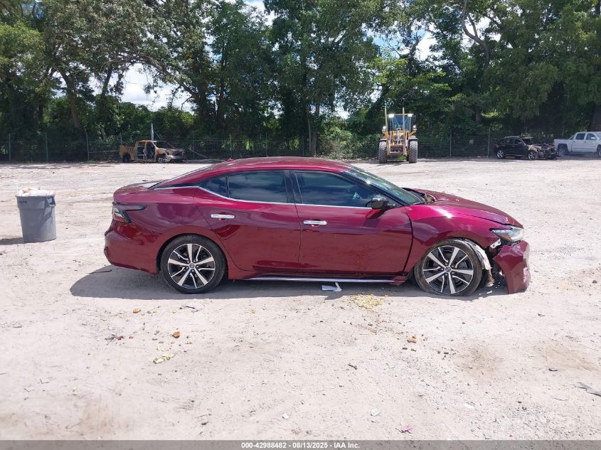 2020 Nissan Maxima S Xtronic Cvt VIN: 1N4AA6BV2LC365639 Lot: 42988482