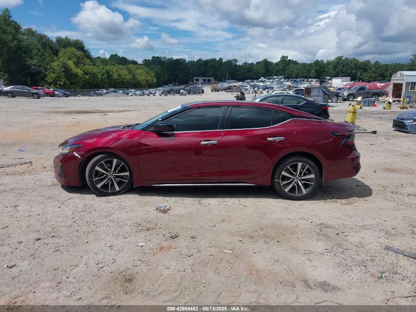 2020 Nissan Maxima S Xtronic Cvt VIN: 1N4AA6BV2LC365639 Lot: 42988482