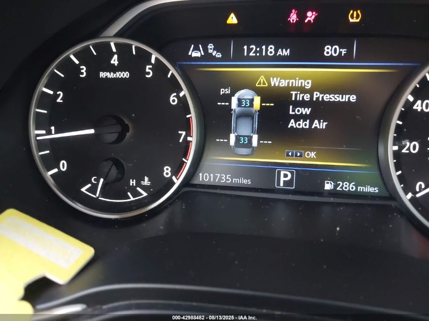 2020 Nissan Maxima S Xtronic Cvt VIN: 1N4AA6BV2LC365639 Lot: 42988482