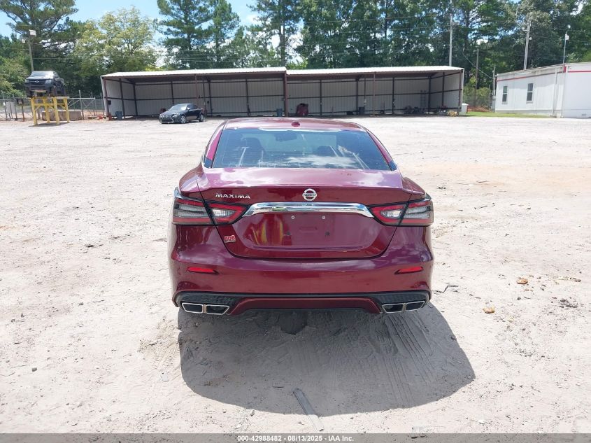 2020 Nissan Maxima S Xtronic Cvt VIN: 1N4AA6BV2LC365639 Lot: 42988482