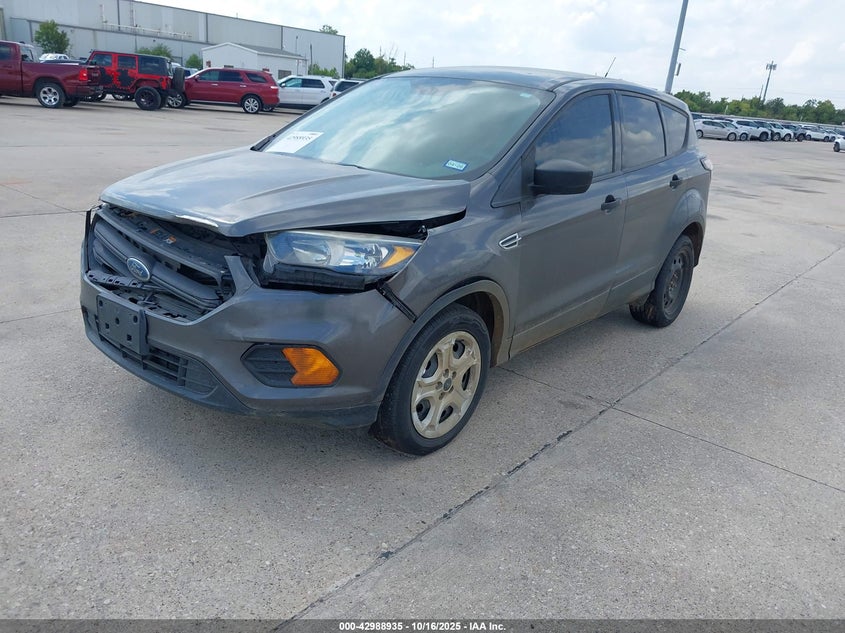 Vin: 1fmcu0f7xjuc59168, lot: 43482979, ford escape s 20182