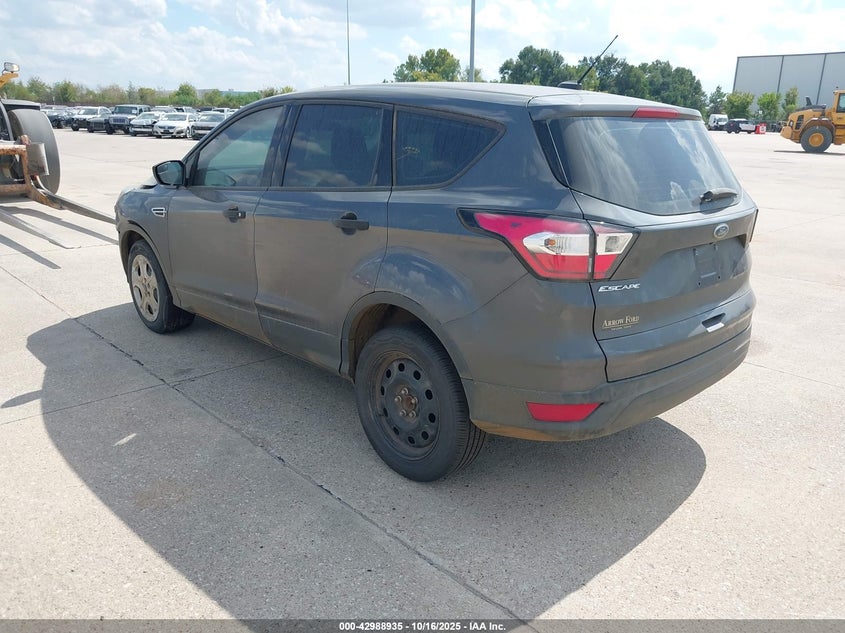 Vin: 1fmcu0f7xjuc59168, lot: 43482979, ford escape s 20183