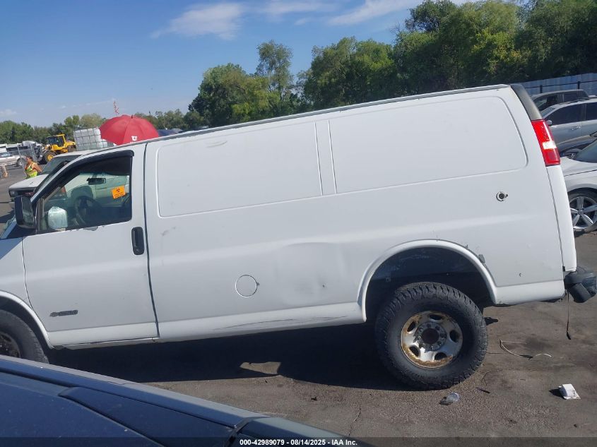 2006 Chevrolet Express Work Van VIN: 1GCGG25V161266995 Lot: 42989079