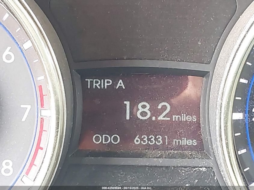 2011 Hyundai Sonata Gls VIN: 5NPEB4AC1BH301012 Lot: 42989088