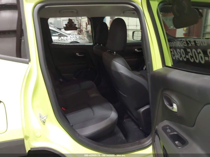 2018 Jeep Renegade Altitude Fwd VIN: ZACCJABB5JPJ70488 Lot: 42989178