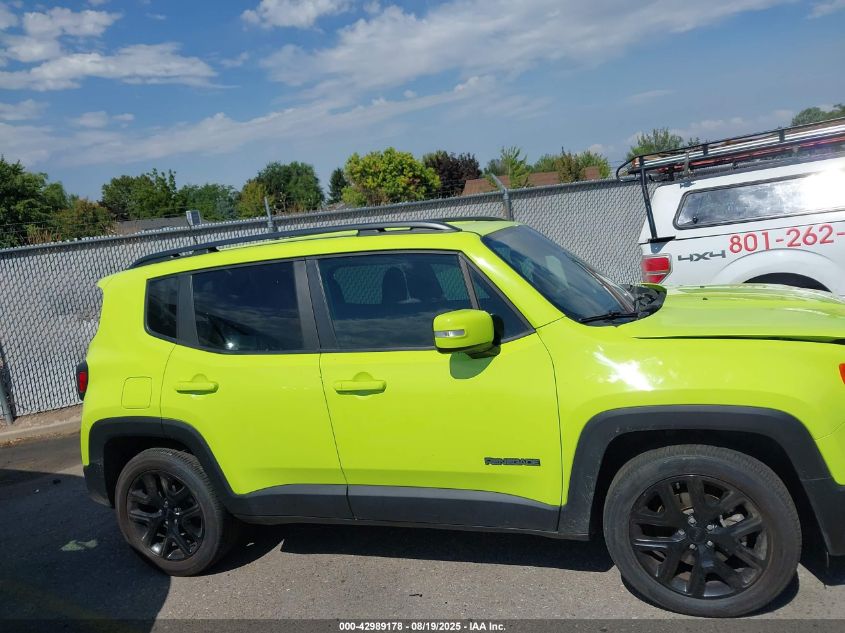 2018 Jeep Renegade Altitude Fwd VIN: ZACCJABB5JPJ70488 Lot: 42989178
