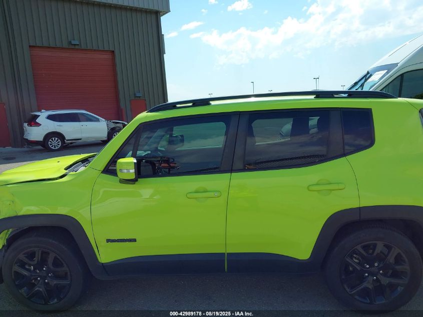 2018 Jeep Renegade Altitude Fwd VIN: ZACCJABB5JPJ70488 Lot: 42989178