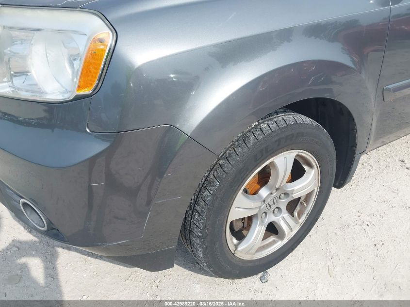 2012 Honda Pilot Ex-L VIN: 5FNYF4H54CB049605 Lot: 42989220