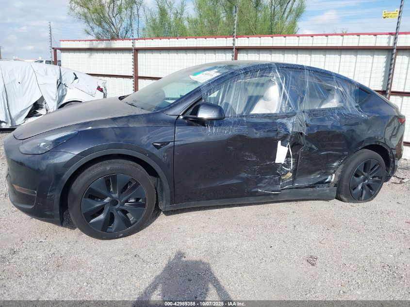 2024 Tesla Model Y Long Range Dual Motor All-Wheel Drive VIN: 7SAYGAEEXRF117904 Lot: 42989358