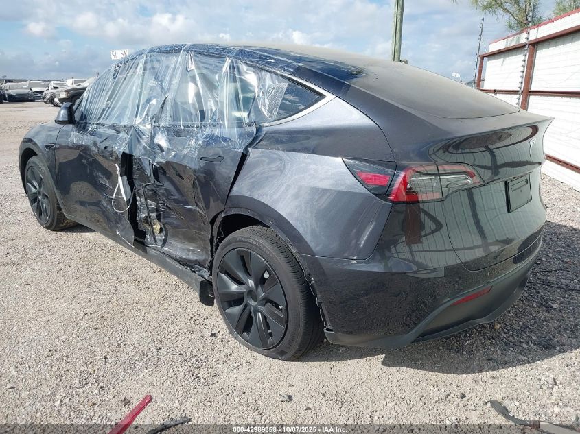 2024 Tesla Model Y Long Range Dual Motor All-Wheel Drive VIN: 7SAYGAEEXRF117904 Lot: 42989358