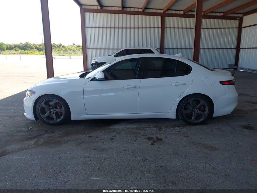 2019 ALFA ROMEO GIULIA SPORT AWD ZARFANAN0K7610057