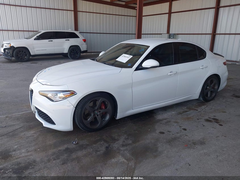2019 ALFA ROMEO GIULIA SPORT AWD ZARFANAN0K7610057