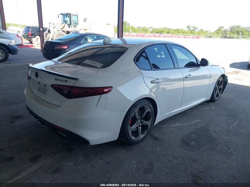 2019 ALFA ROMEO GIULIA SPORT AWD ZARFANAN0K7610057