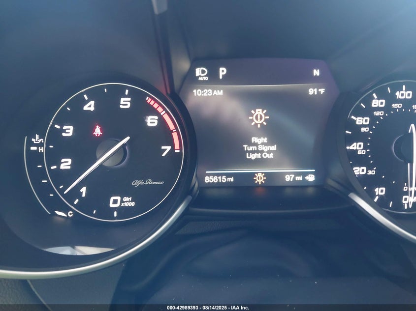 2019 ALFA ROMEO GIULIA SPORT AWD ZARFANAN0K7610057