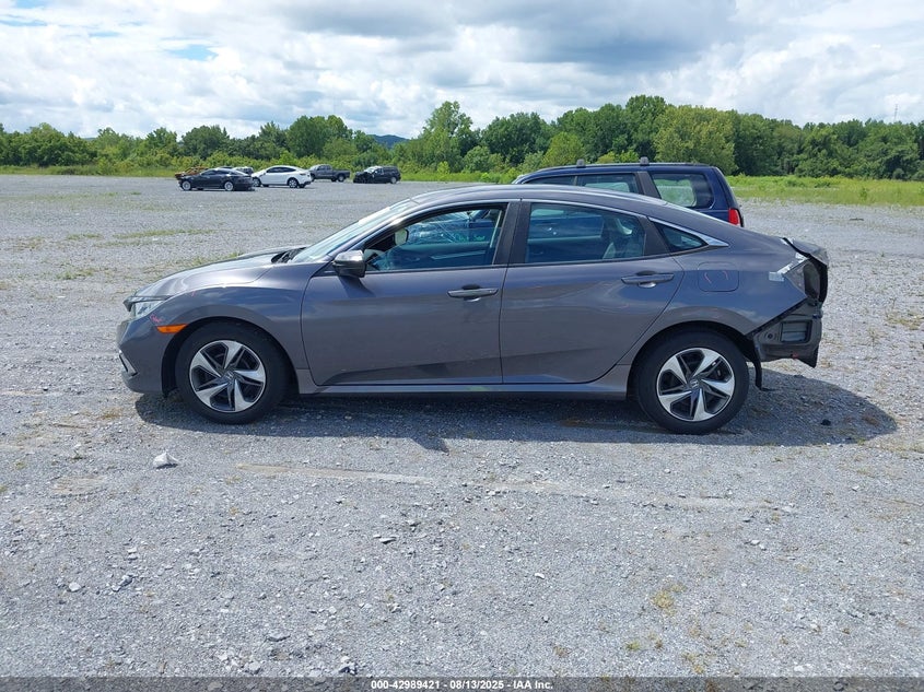 2019 HONDA CIVIC LX - 2HGFC2F64KH580992