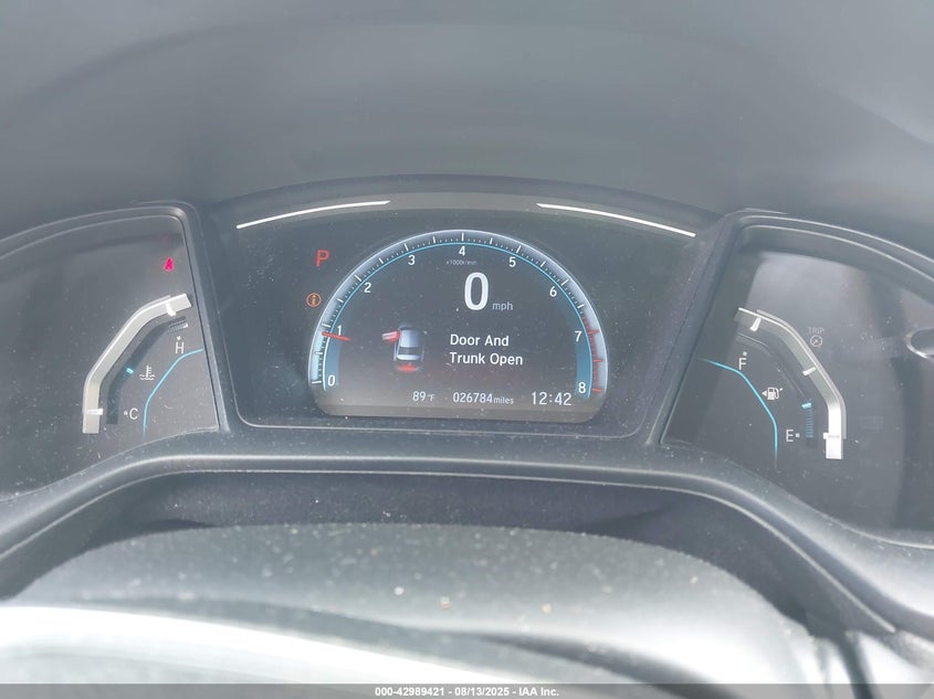 2019 HONDA CIVIC LX - 2HGFC2F64KH580992